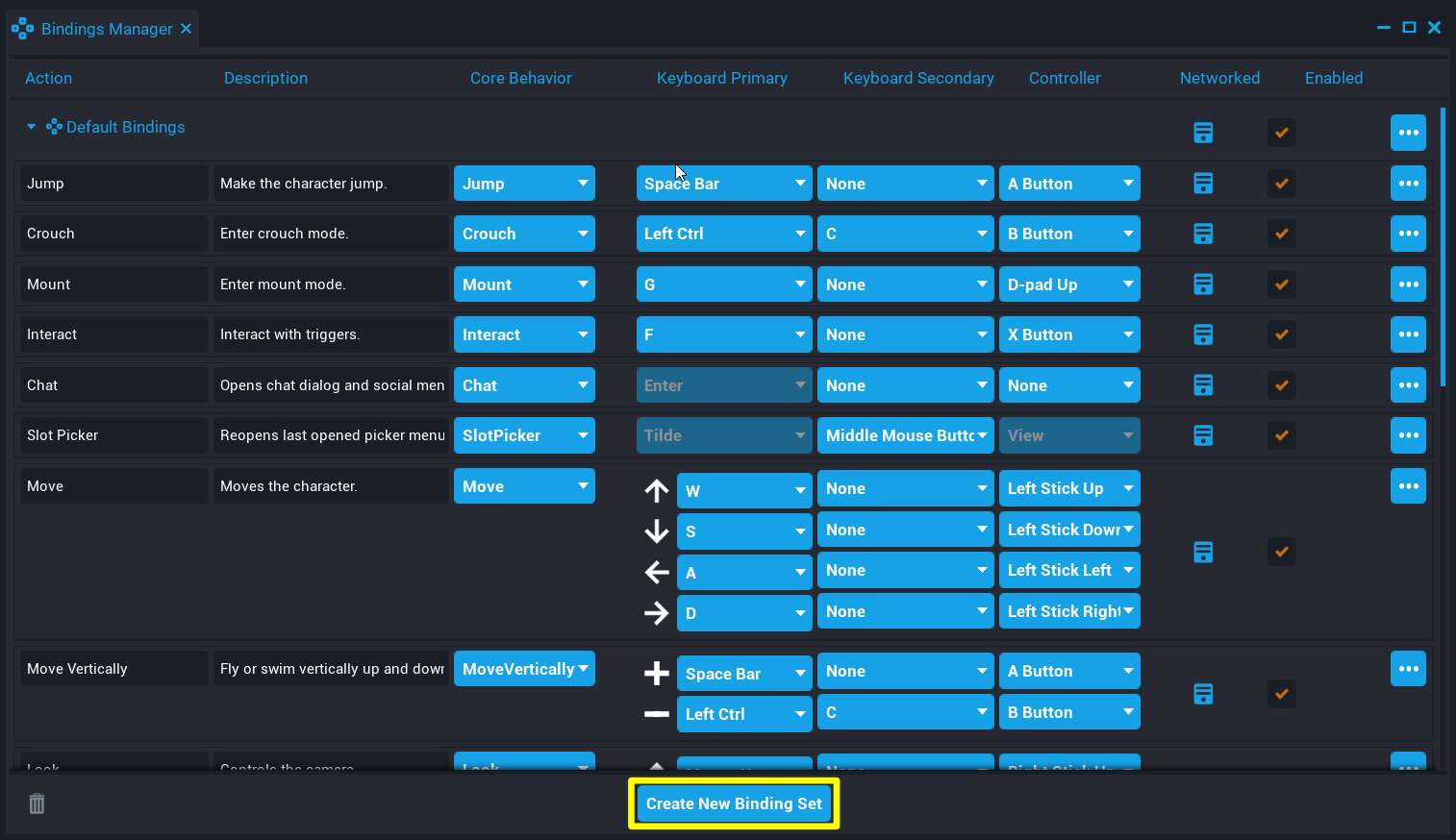 !Create Button