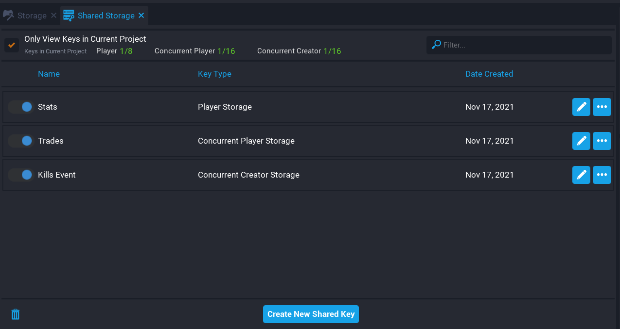 !Shared Storage