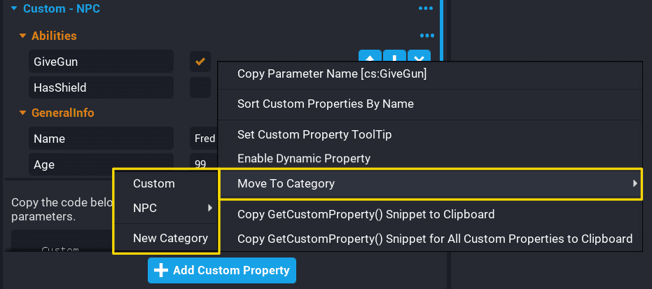!Move to Category