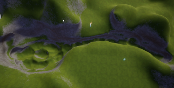 !Carved Pond and River