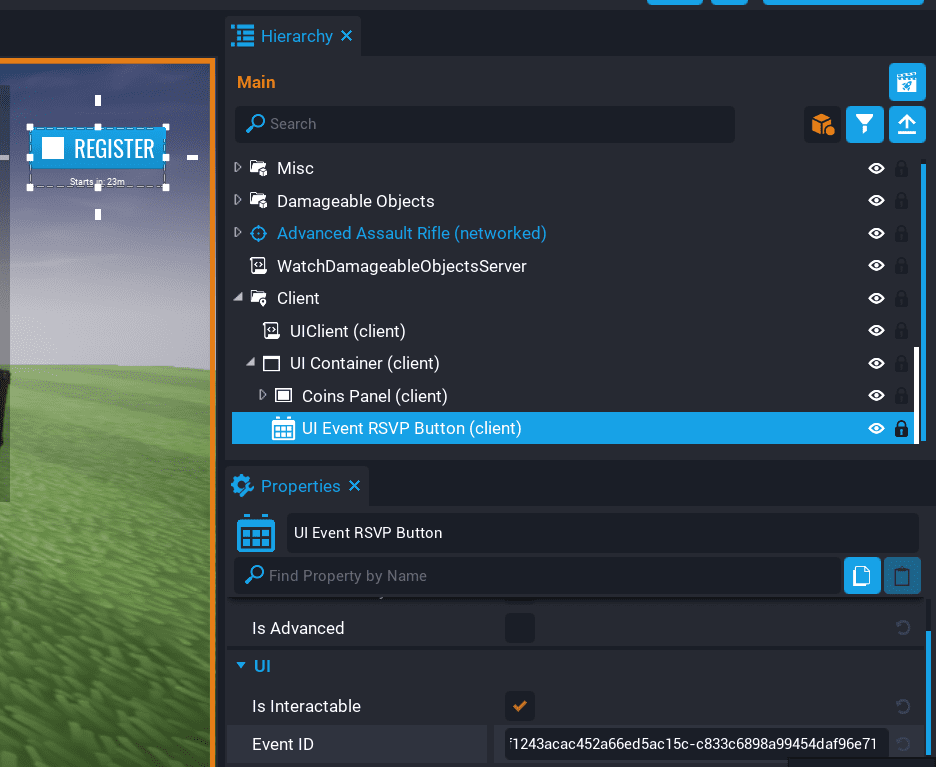 !Created Event