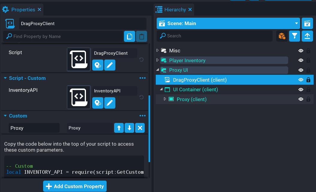 !Proxy Script