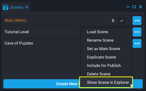 !Show in Explorer
