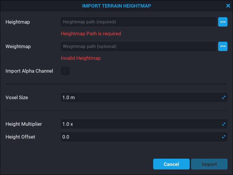 !Heightmap Window