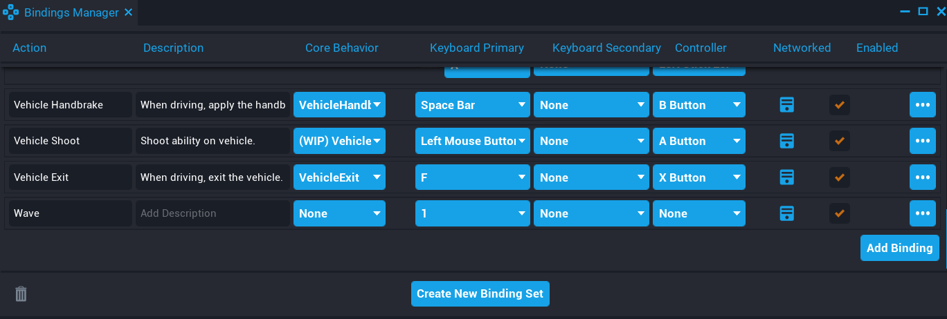 !Add Binding