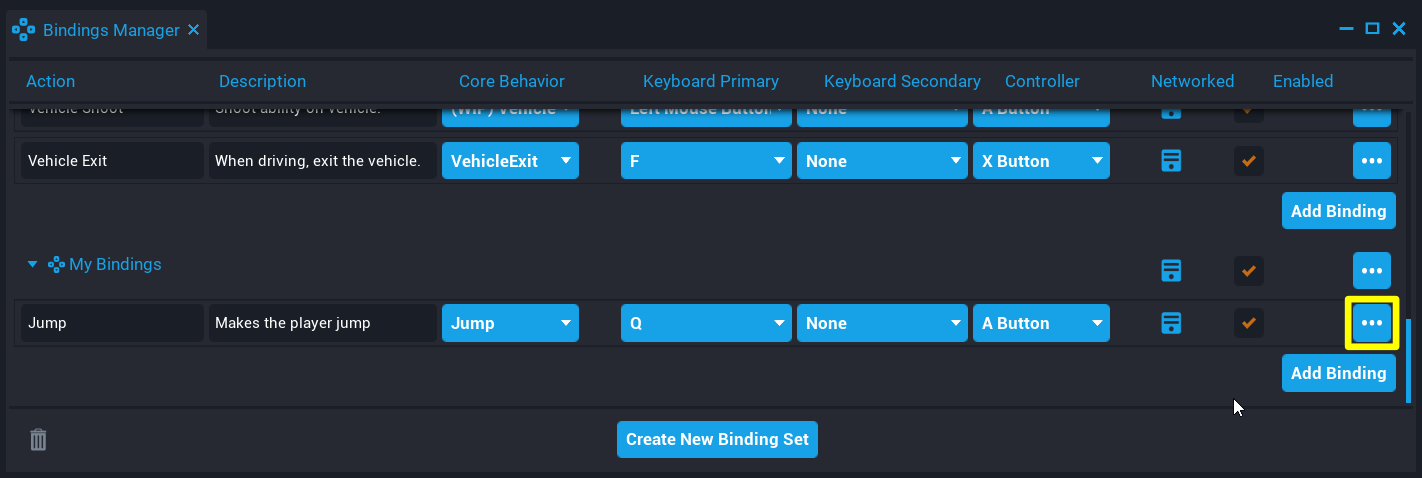 !Delete Binding
