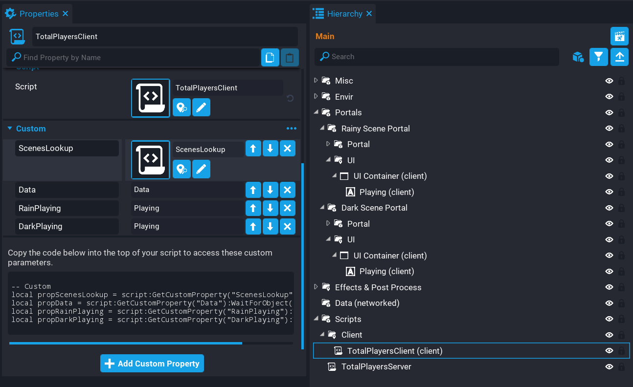 !Text Properties