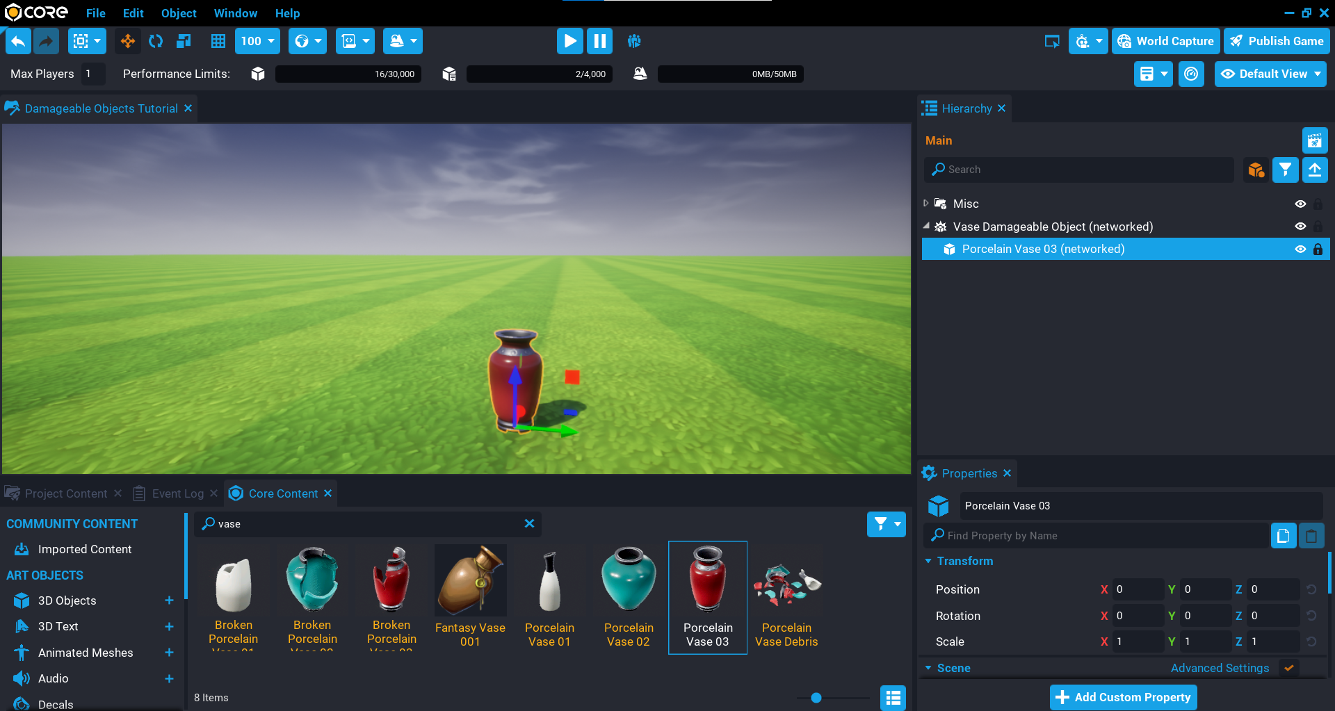 !Vase Mesh