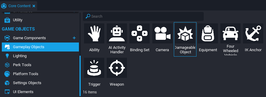 !Damageable Objects