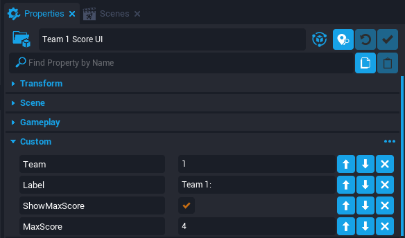 !Score Limit UI