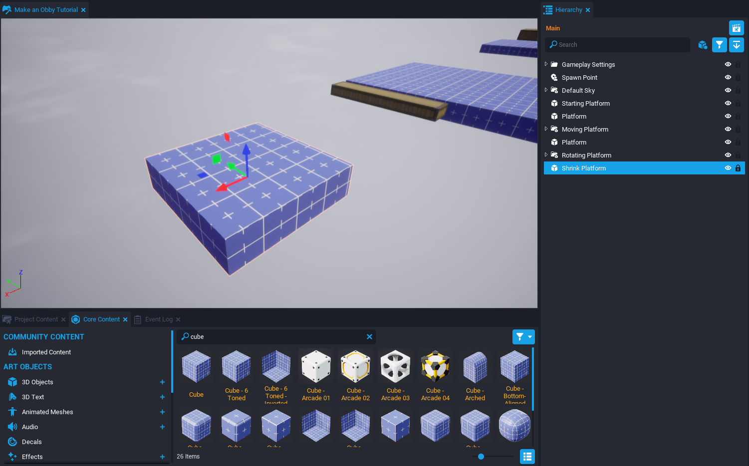 !Shrink Platform