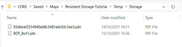 !Data Files