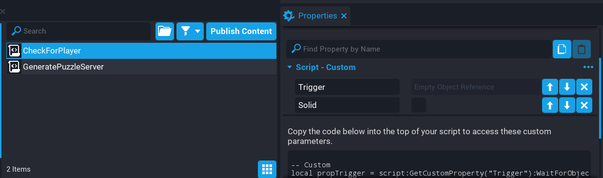 !Properties